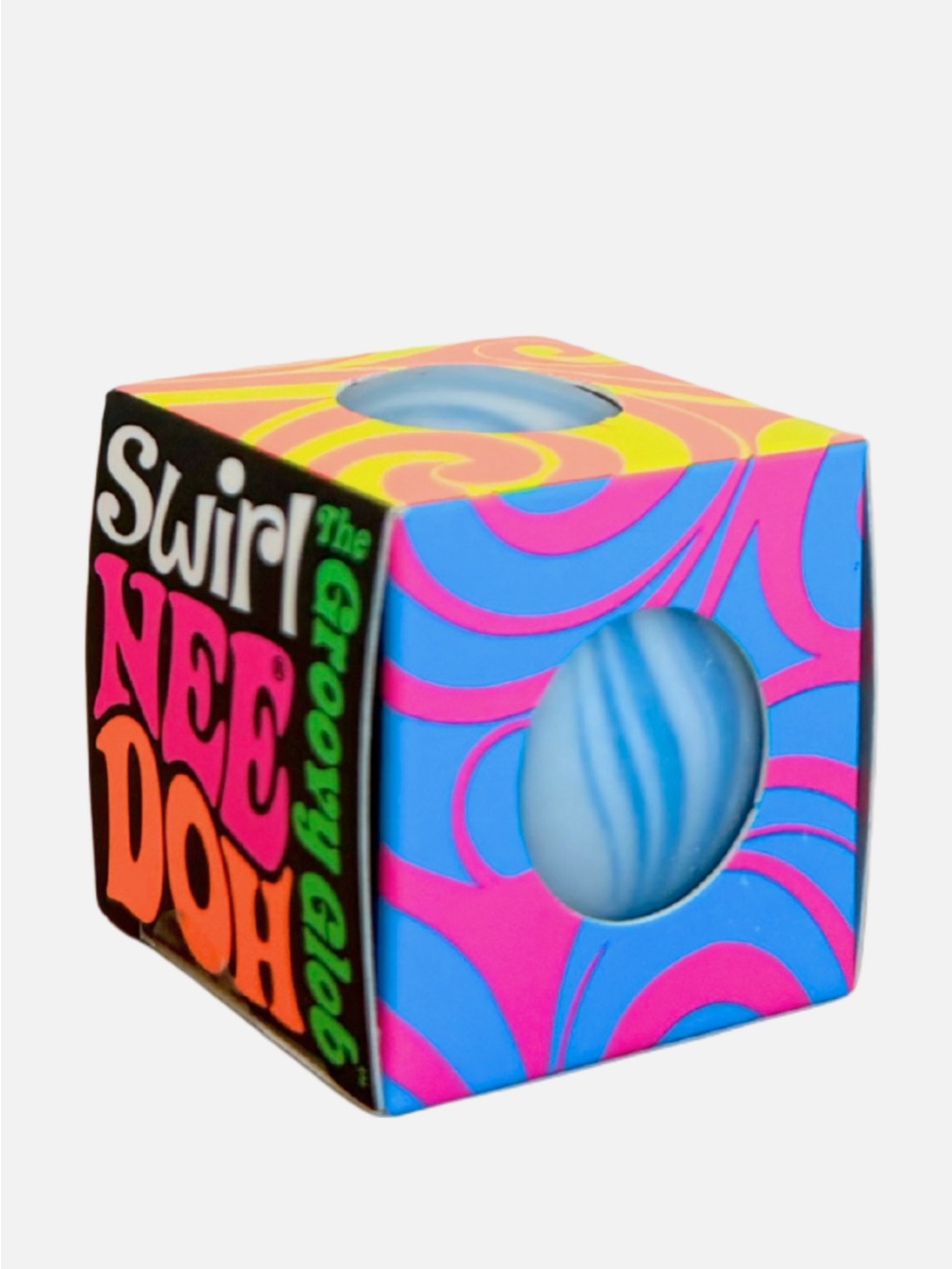Schylling Needoh Swirl Groovy glob Teenie NWT